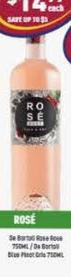De Bortoli - Rose Rose 750ml / Pinot Gris 750ml offers at $14.99 in Liquor Legends