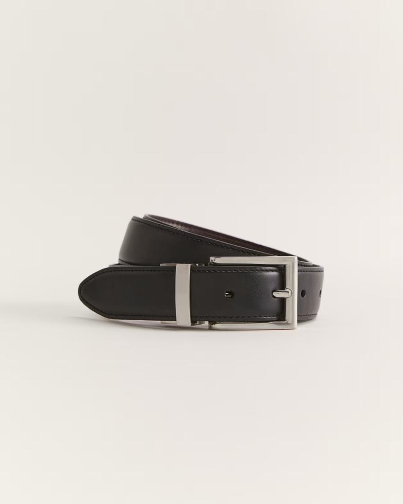 Leather Reversible Belt offers at $89 in SABA