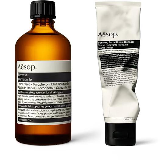 Makeup Removal Duo for Dry Skin offers at $74 in Aesop