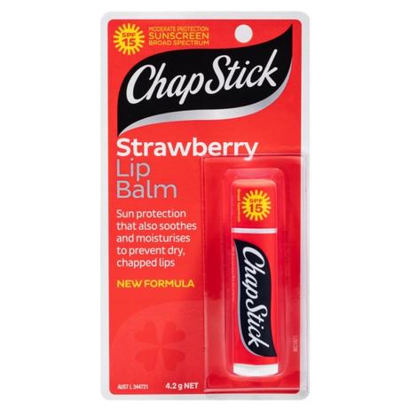 Chapstick Strawberry Spf15 – 4.2g offers at $3.99 in Chemistworks