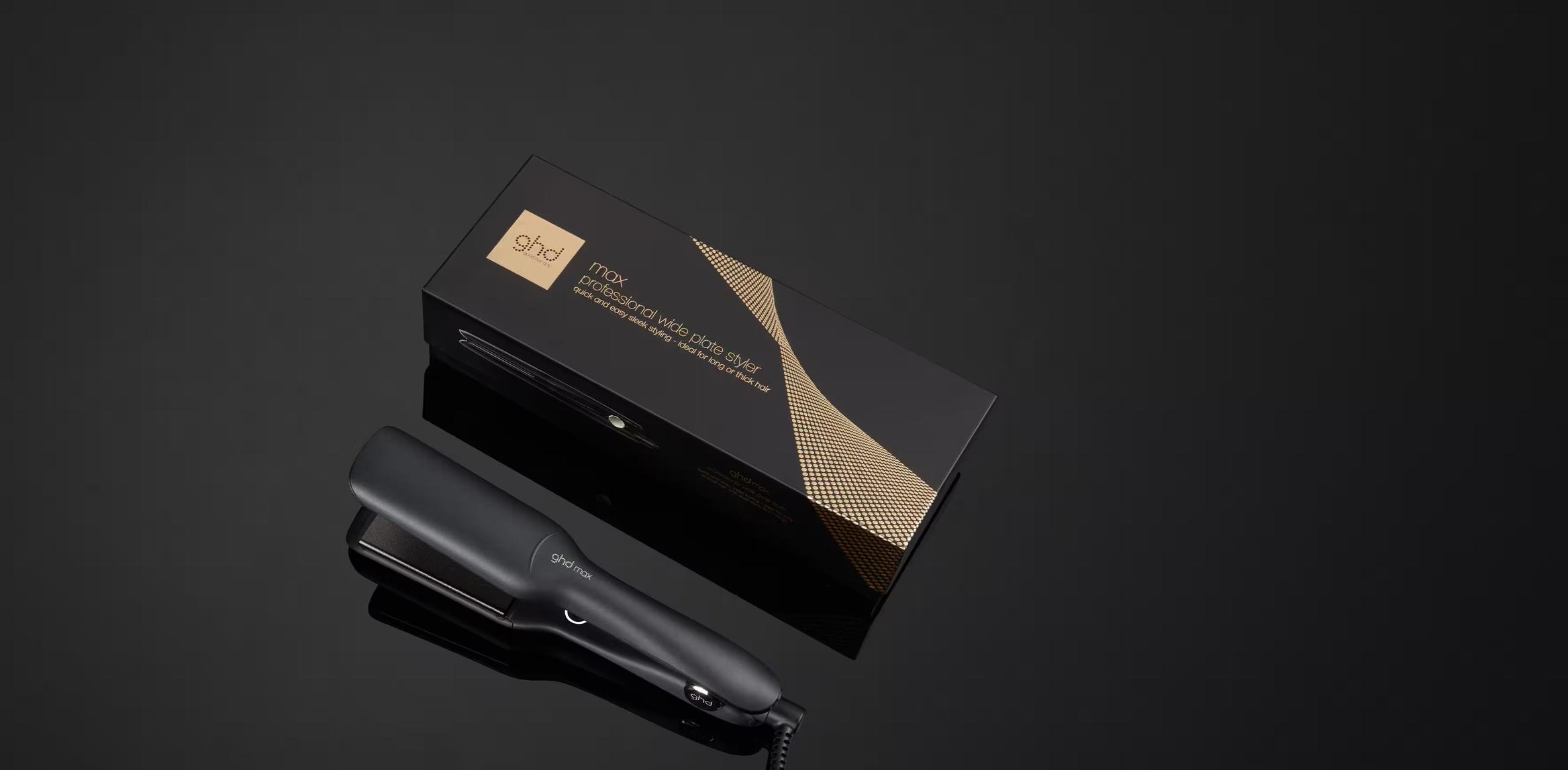 GHD MAX WIDE HAIR STRAIGHTENER offers at $284 in ghd