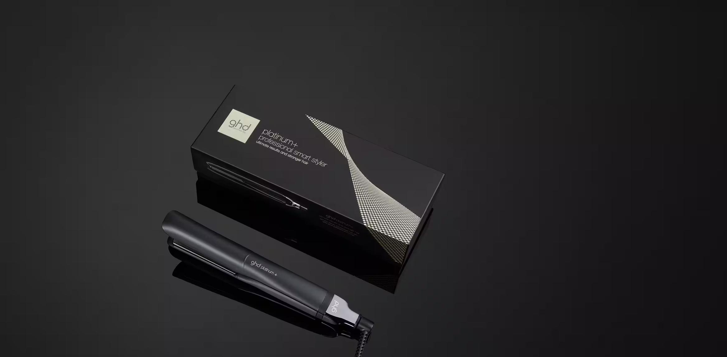  GHD PLATINUM+ HAIR STRAIGHTENER IN BLACK  offers at $316 in ghd