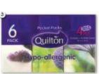 Quilton - Pocket Tissues 6 Pack offers at $1 in Good Price Pharmacy