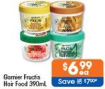 Garnier - Fructis Hair Food 390ml  offers at $6.99 in Good Price Pharmacy