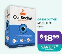 Opti-soothe - Moist Heat Mask offers at $18.99 in Malouf Pharmacies