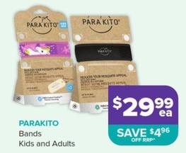 Parakito - Bands Kids And Adults offers at $29.99 in Malouf Pharmacies