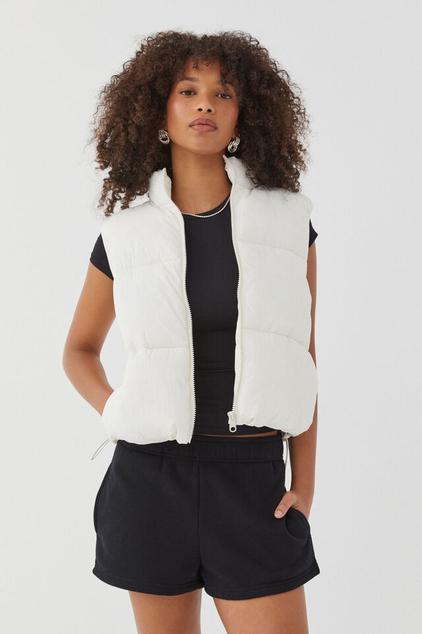 Recycled Puffer Vest offers at $45 in Supre