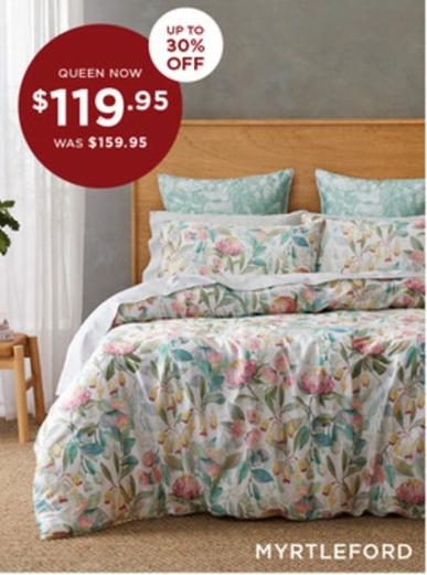 Mytlefords offers at $119.95 in Bed Bath N' Table