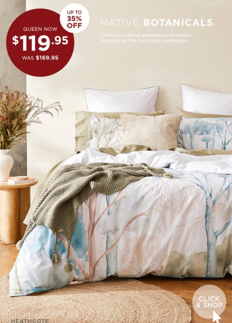 Heathcote offers at $119.95 in Bed Bath N' Table