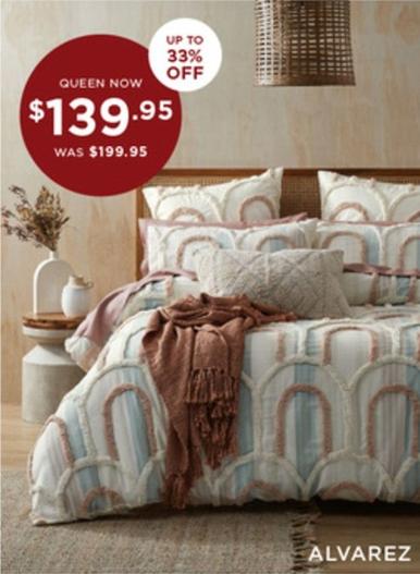 Alvarez offers at $139.95 in Bed Bath N' Table