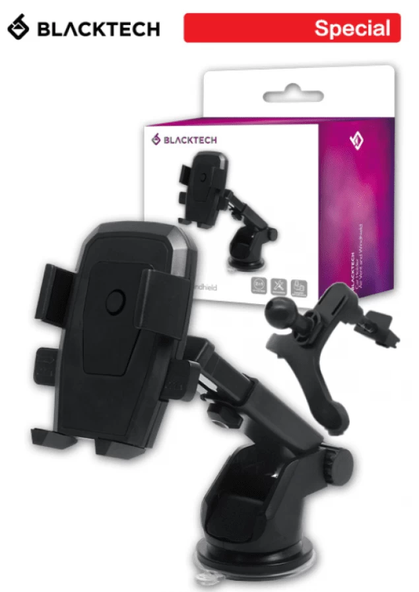BLACKTECH 2 in 1 Car Holder – Black offers at $19.95 in TeleChoice