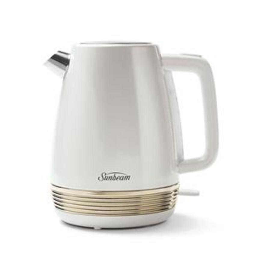 SUNBEAM CHIC OLLECTION 1.7L KETTLE - WHITE GOLD - KEM3507WG offers at $34.95 in The Electric Discounter