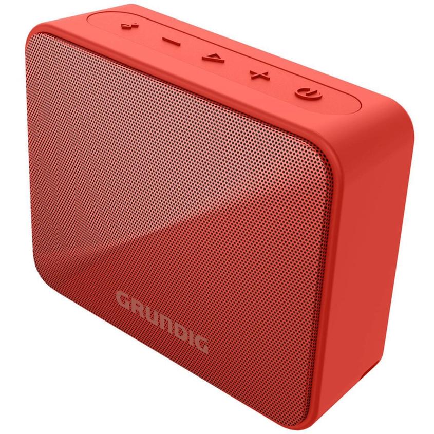 Grundig Solo B/T Portable Speaker GLR7751 - Red offers at $35 in The Electric Discounter