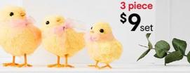 3 Pack Mini Chicks offers at $9 in Kmart
