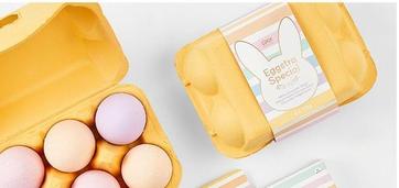 OXX - Bodycare 6 Piece Eggstra Special Bath Fizzers - Marshmallow Mousse, Chocolate Fudge And White Chocolate Scent offers at $8 in Kmart