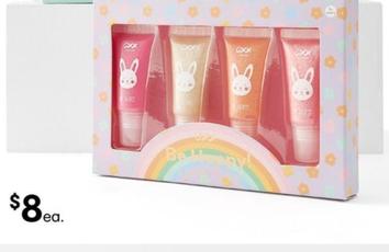 OXX - Junior 4 Pack Lip Gloss Collection Be Hoppy! offers at $8 in Kmart