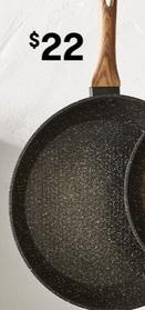 32cm Aluminium 4 Layer Non-Stick Frypan - Wood Look offers at $22 in Kmart