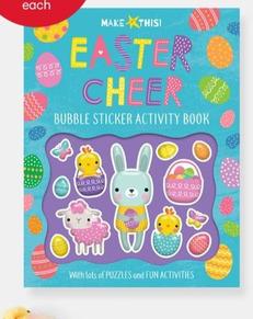 Make This! Easter Cheer: Bubble Sticker Activity Book offers at $6 in Kmart