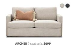 Archer - 2 Seat Sofa offers at $699 in Focus On Furniture