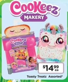 Cookeez Makery - Toasty Treatz Assorted offers at $14.99 in Toyworld