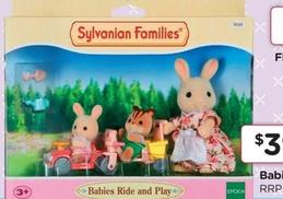 Sylvanian Families - Babies Ride And Play offers at $39.99 in Toyworld