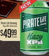 Pirate Life Brewing Hazy XPA  offers at $49.99 in Liquor Barons