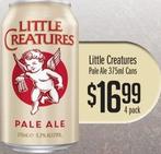 Little Creatures Pale Ale offers at $16.99 in Liquor Barons