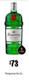 Tanqueray - Gin 1l offers at $73 in First Choice Liquor