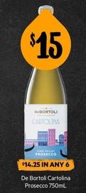 De Bortoli - Cartolina Prosecco 750mL offers at $15 in First Choice Liquor