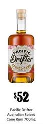 Pacific Drifter - Australian Spiced Cane Rum 700mL offers at $52 in First Choice Liquor