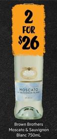 Brown Brothers - Moscato & Sauvignon Blanc 750ml offers at $26 in First Choice Liquor