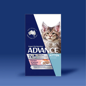 ADVANCE™ Kitten Chicken & Salmon Medley Trays offers at $12.5 in Advance Petcare