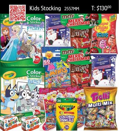 Kids Stocking offers at $130 in Chrisco