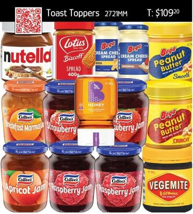 Toast Toppers offers at $109.2 in Chrisco