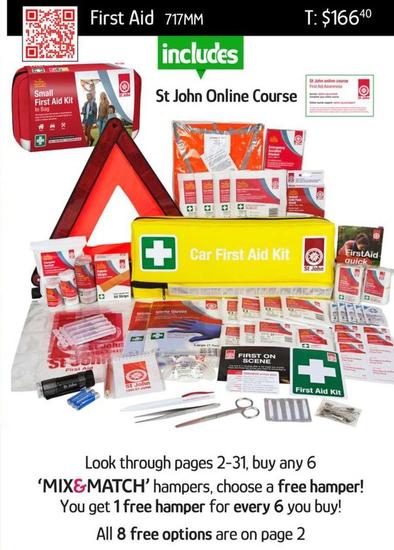 First Aid offers at $166.4 in Chrisco