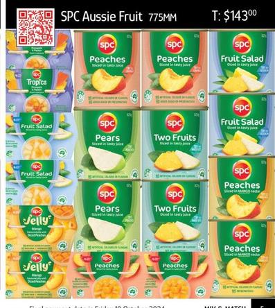 Spc - Aussie Fruit offers at $143 in Chrisco