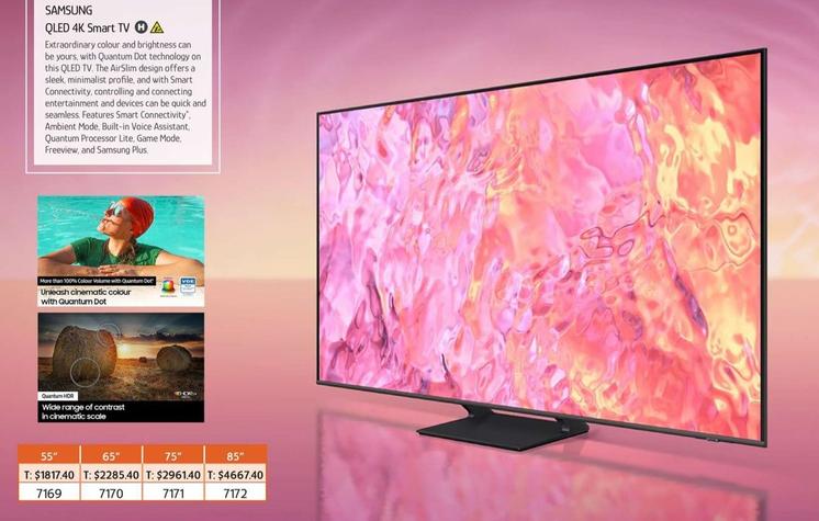 Samsung - Qled 4k Smart Tv offers at $1817.4 in Chrisco