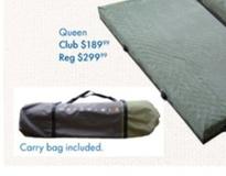 Wanderer - Tourer Extreme Self-Inflating Mats Queen offers at $189.99 in BCF