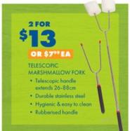 Telescopic Marshmallow Fork offers at $13 in BCF