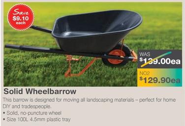 Solid Wheelbarrow offers at $129.9 in Nuway