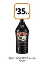 Baileys - Original Irish Cream 700ml offers at $35 in Foodworks