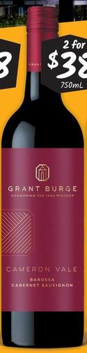Grant Burge - Vineyard Range offers at $38 in Cellarbrations