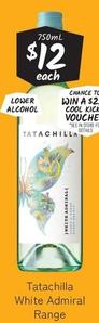 Tatachilla - White Admiral Range offers at $12 in Cellarbrations