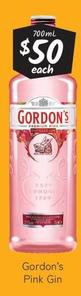 Gordons - Pink Gin offers at $50 in Cellarbrations