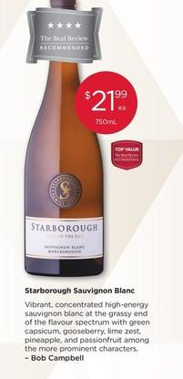 Starborough - Sauvignon Blanc offers at $21.99 in Porters