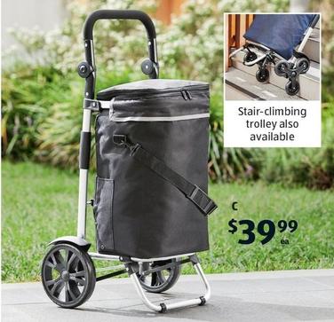 Shopping Trolley offers at $39.99 in ALDI