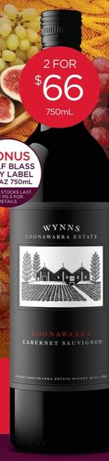 Wynns - Black Label Range offers at $66 in Porters