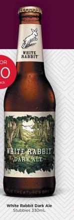 White Rabbit - Dark Ale Stubbies 330ml offers at $40 in Porters