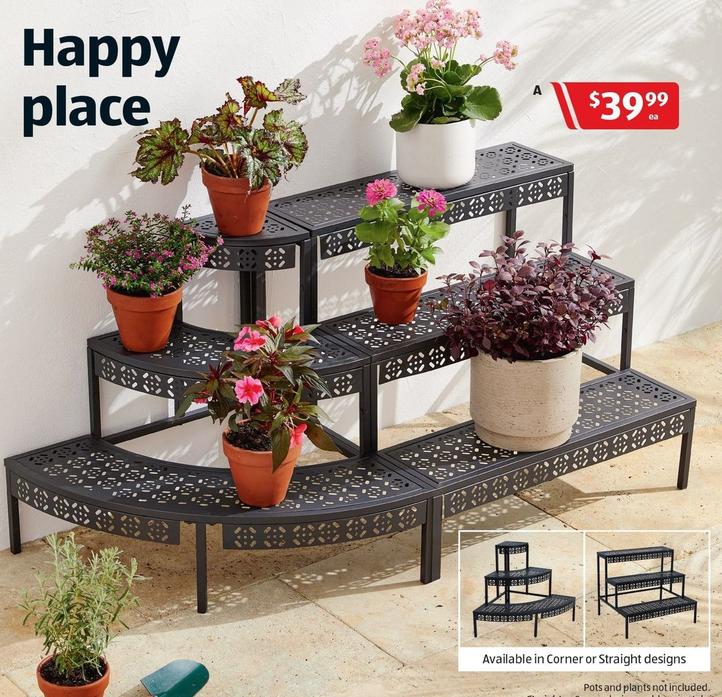 Decorative Flower Steps offers at $39.99 in ALDI
