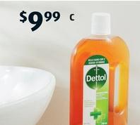 Dettol - 750ml offers at $9.99 in ALDI